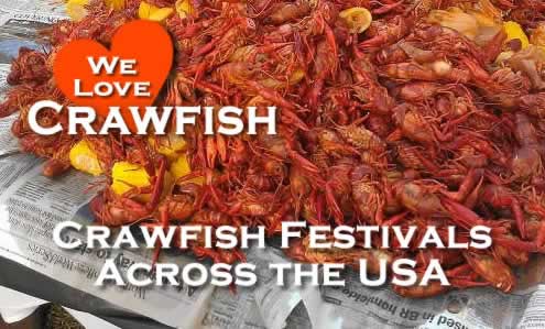 Crawfish Festivals and Events across the United States in 2023